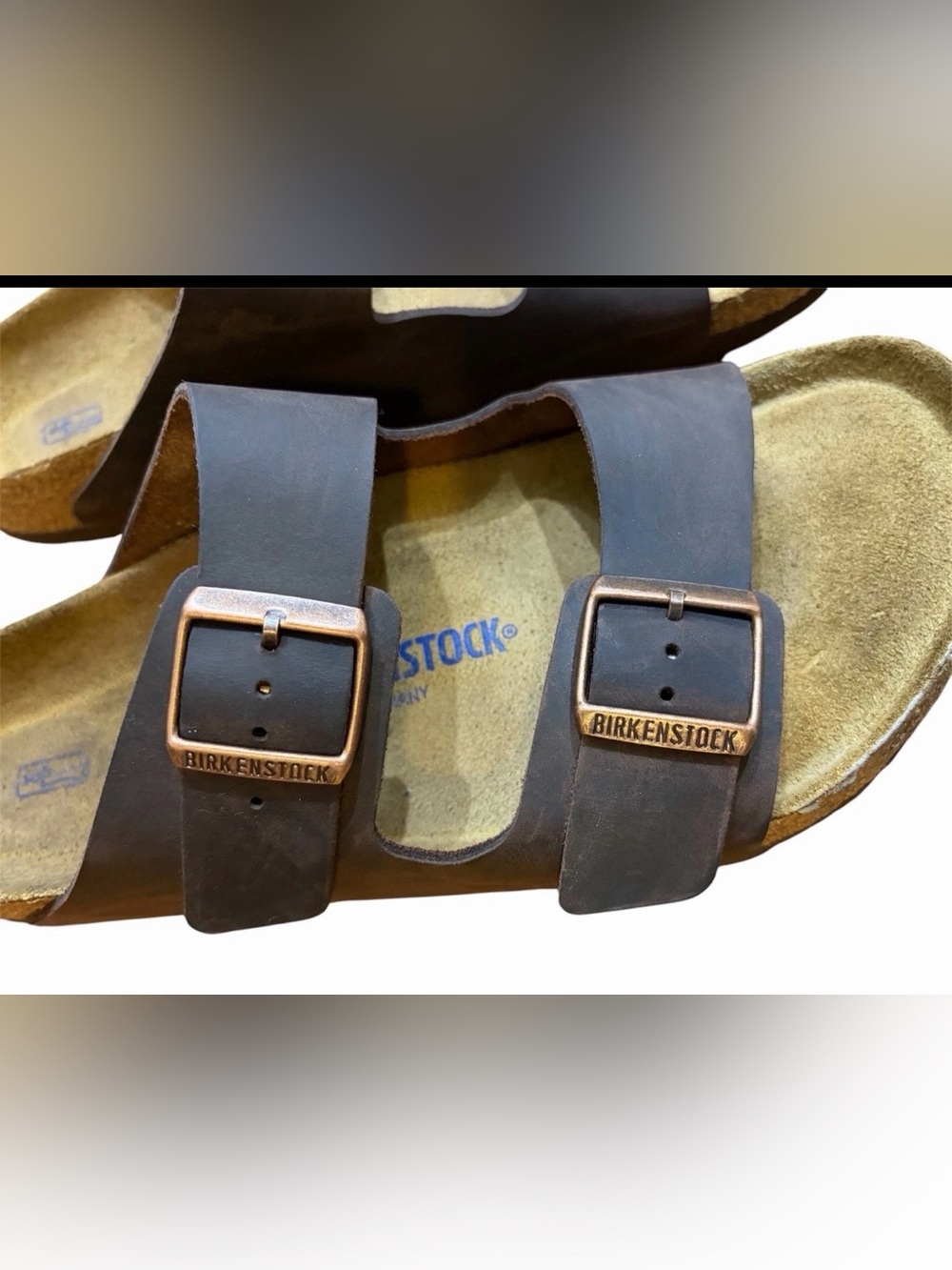 🔥BIRKENSTOCK Arizona Two-Buckle Sandal - Dark Brown - Picture 4 of 6